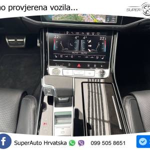 Audi A8 50 TDI quattro 2xS line 286 KS, ZRAČ+PANO+360°+GR SJED+ACC+KEY+VIRT
