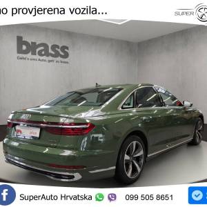 Audi A8 50 TDI quattro Aut. 286 KS, ZRAČ+PANO+360°+GR SJED+ACC+KEY+VIRT