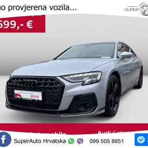 Audi A8 50 TDI quattro Aut. S line 286 KS, ZRAČ+PANO+360°+GR SJED+ACC+KEY+VIRT