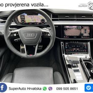 Audi A8 50 TDI quattro Aut. S line 286 KS, ZRAČ+PANO+360°+GR SJED+ACC+KEY+VIRT