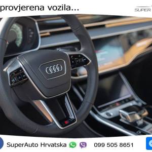 Audi A8 50 TDI quattro Aut. S line 286 KS, ZRAČ+PANO+KAM+GR SJED+KEY+VIRT+LANE
