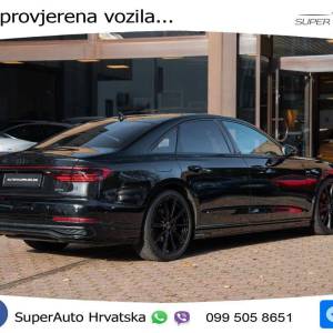 Audi A8 50 TDI quattro Aut. S line 286 KS, ZRAČ+PANO+KAM+GR SJED+KEY+VIRT+LANE