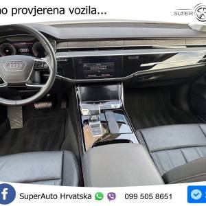 Audi A8 50 TDI quattro Aut. 286 KS, ZRAČ+360°+ACC+GR SJED+KEY+VIRT+LANE