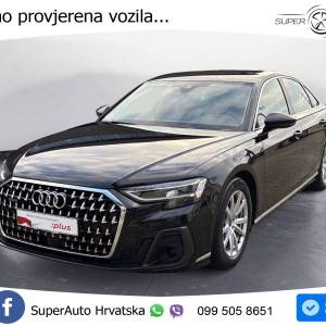 Audi A8 50 TDI quattro Aut. 286 KS, ZRAČ+360°+ACC+GR SJED+KEY+VIRT+LANE