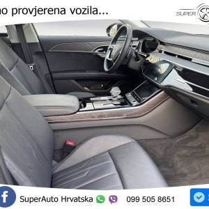 Audi A8 50 TDI quattro Aut. 286 KS, ZRAČ+360°+ACC+GR SJED+KEY+VIRT+LANE