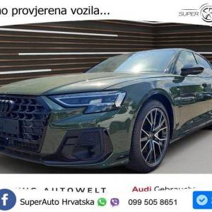 Audi A8 50 TDI quattro Aut. S line 286 KS, ZRAČ+360°ACC+GR SJED+KEY+VIRT+LANE