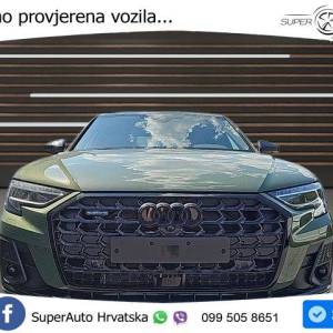 Audi A8 50 TDI quattro Aut. S line 286 KS, ZRAČ+360°ACC+GR SJED+KEY+VIRT+LANE