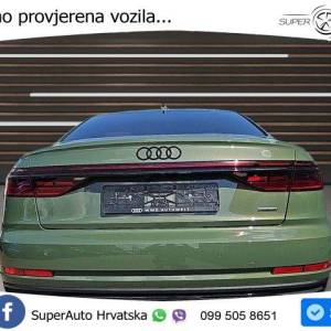 Audi A8 50 TDI quattro Aut. S line 286 KS, ZRAČ+360°ACC+GR SJED+KEY+VIRT+LANE