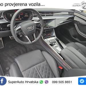 Audi A8 50 TDI quattro Aut. S line 286 KS, PANO+ZRAČ+360°+GR SJED+ACC+KEY+VIRT