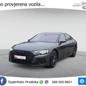 Audi A8 50 TDI quattro Aut. S line 286 KS, PANO+ZRAČ+360°+GR SJED+ACC+KEY+VIRT