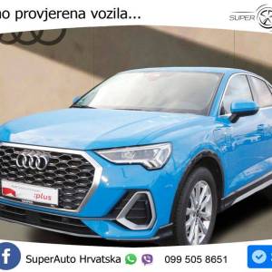 Audi Q3 45 TFSIe Aut. S line 245 KS, LED+NAVI+KAM+GR SJED+VIRT