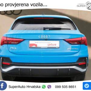 Audi Q3 45 TFSIe Aut. S line 245 KS, LED+NAVI+KAM+GR SJED+VIRT