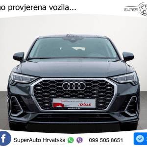 Audi Q3 45 TFSIe Sportback S line S tronic Aut. 245 KS, KAM+ACC+LED+NAVI+VIRT