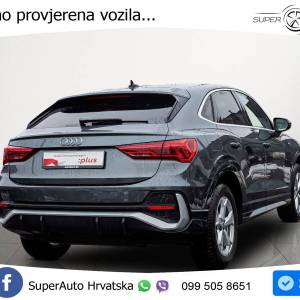 Audi Q3 45 TFSIe Sportback S line S tronic Aut. 245 KS, KAM+ACC+LED+NAVI+VIRT