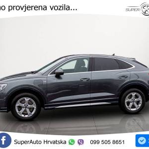 Audi Q3 45 TFSIe Sportback S line S tronic Aut. 245 KS, KAM+ACC+LED+NAVI+VIRT