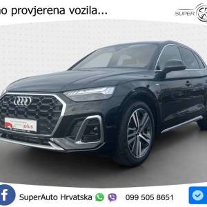 Audi Q5 55 TFSIe quattro Aut. S line 367 KS, ZRAČNI+ACC+LED+GR SJED+KAM+HEAD