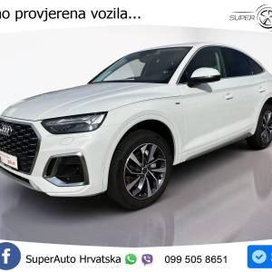 Audi Q5 Sportback 40 TDI quattro Aut. S line 204 KS, ACC+LED+360+GR SJED+VIRT