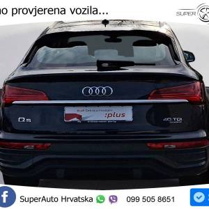 Audi Q5 Sportback 40 TDI quattro Aut. Advanced 204 KS, LED+KAM+GR SJED+NAVI