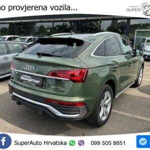 Audi Q5 Sportback 55 TFSIe quattro Aut. S line 367 KS, LED+KAM+GR SJED+VIRT