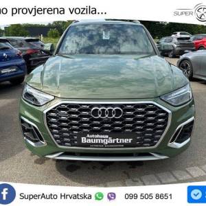 Audi Q5 Sportback 55 TFSIe quattro Aut. S line 367 KS, LED+KAM+GR SJED+VIRT