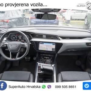 Audi Q8 e-tron 50 Aut. quattro S line 340 KS, KAM+ACC+LED+ZRAČNI+GR SJED