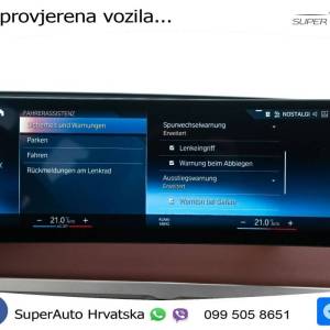 BMW iX 111.5 kWh xDrive50 Sportpaket 523 KS, ZRAČNI+LED+HEAD+GR SJED+KAM+VIRT