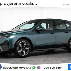 BMW iX 111.5 kWh xDrive50 Sportpaket 523 KS, ZRAČNI+LED+HEAD+GR SJED+KAM+VIRT
