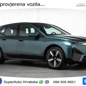 BMW iX 111.5 kWh xDrive50 Sportpaket 523 KS, ZRAČNI+LED+HEAD+GR SJED+KAM+VIRT