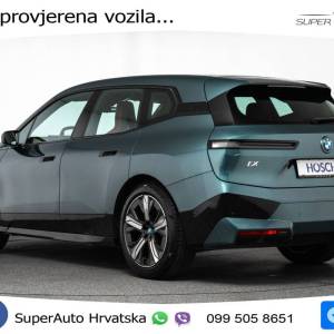BMW iX 111.5 kWh xDrive50 Sportpaket 523 KS, ZRAČNI+LED+HEAD+GR SJED+KAM+VIRT