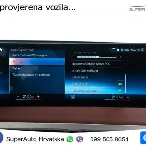 BMW iX 111.5 kWh xDrive50 Sportpaket 523 KS, ZRAČNI+LED+HEAD+GR SJED+KAM+VIRT