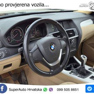 BMW X3 20d xDrive 184 KS, REG 02/27 GR SJED+PDC