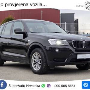 BMW X3 20d xDrive 184 KS, REG 02/27 GR SJED+PDC