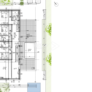 Buje, okolica, građevinsko zemljište s građevinskom dozvolom i projektom 