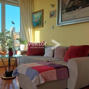 Bulevard, gospodski stan s tri balkona, otvoren pogled, garaža