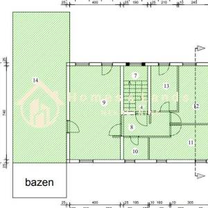 Crikvenica,luksuzni 4-soban apartman s bazenom,terasom,okućnicom i PM