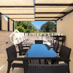 Crikvenica,luksuzni 4-soban apartman s bazenom,terasom,okućnicom i PM