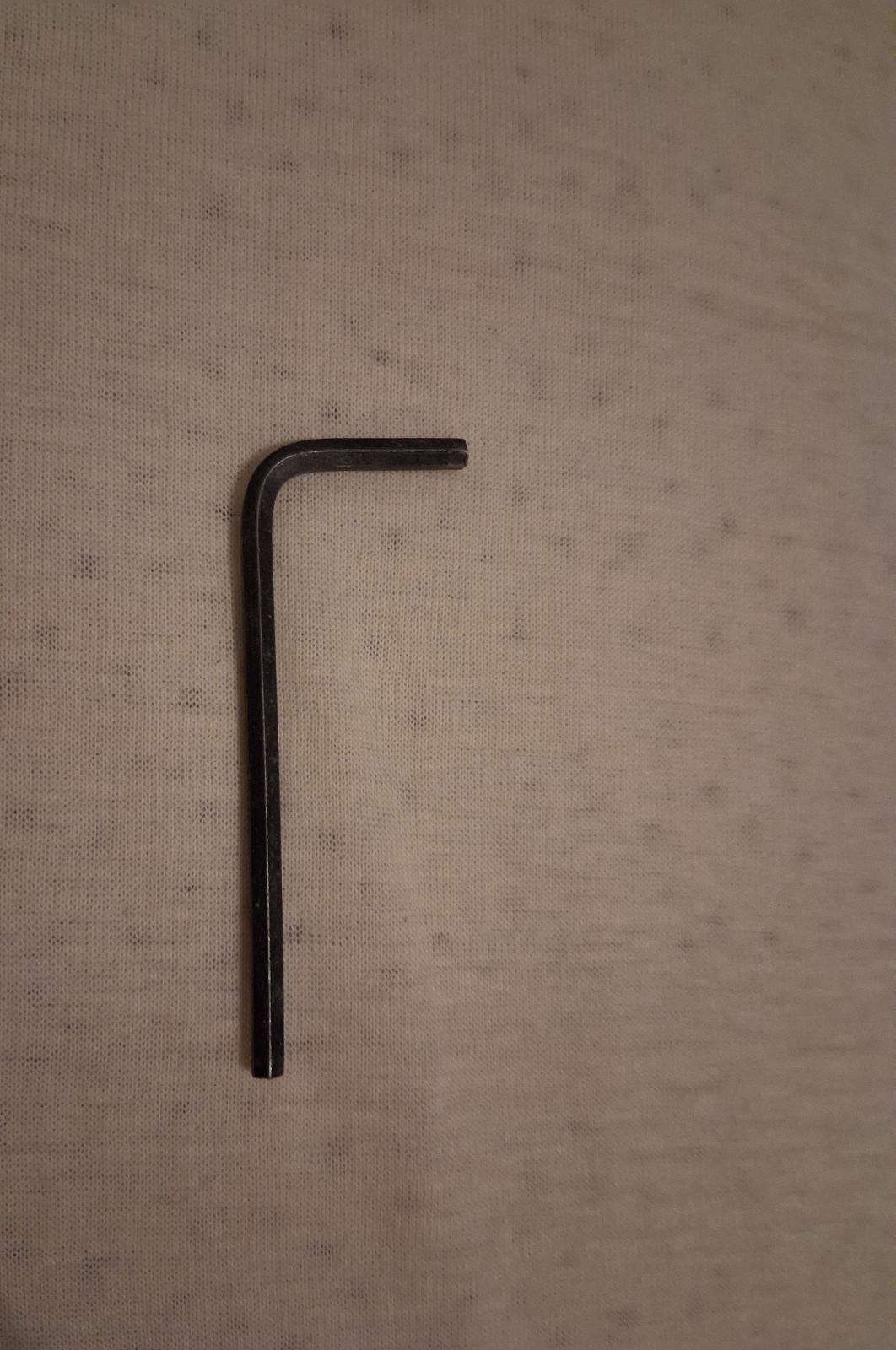 Crni imbus ključ - tanji