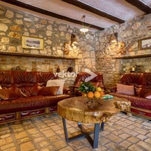 Drivenik, kamena kuća s bazenom 