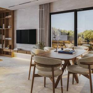 Dupleks luksuzna vila u mediteranskom stilu s bazenom i liftom. Pogled na more! Medulin!