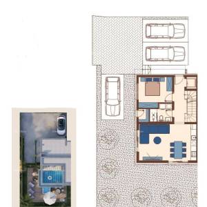 Dupleks luksuzna vila u mediteranskom stilu s bazenom i liftom. Pogled na more! Medulin!