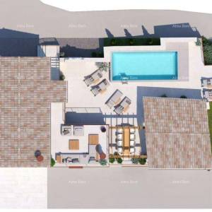 Dvije stare kamene kuce, Tinjan.