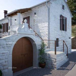 Dvije stare kamene kuce, Tinjan.