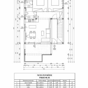 Dvosobni apartman s vrtom, novogradnja - Vir, Jadro