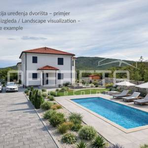 Energetski efikasna kuća uz more u Vrbniku, 139 m2, otok Krk