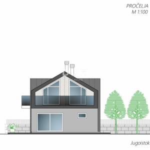FUŽINE, VRATA- zemljište 300m2 S GRAĐEVINSKOM DOZVOLOM!!!  u blizini jezera 
