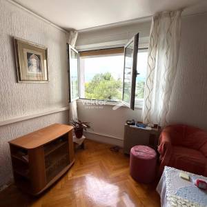 Gornja Vežica, 3-soban s dnevnim boravkom, pogled na more