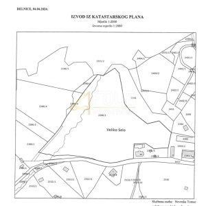 Gorski kotar, Crni Lug, građevinsko zemljište, 2.005m2, SAMO KOD NAS !