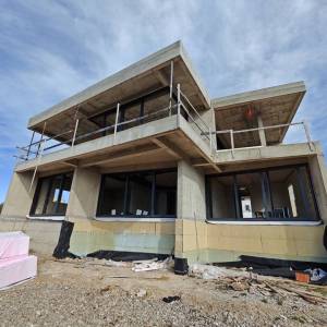 GRAD KRK, šira okolica - Luksuzna vila s bazenom i panoramskim pogledom na more