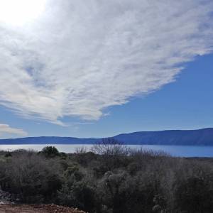GRAD KRK, šira okolica - Luksuzna vila s bazenom i panoramskim pogledom na more