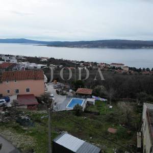 Građevinsko zemljište 430 m² s pogledom na more – Crikvenica